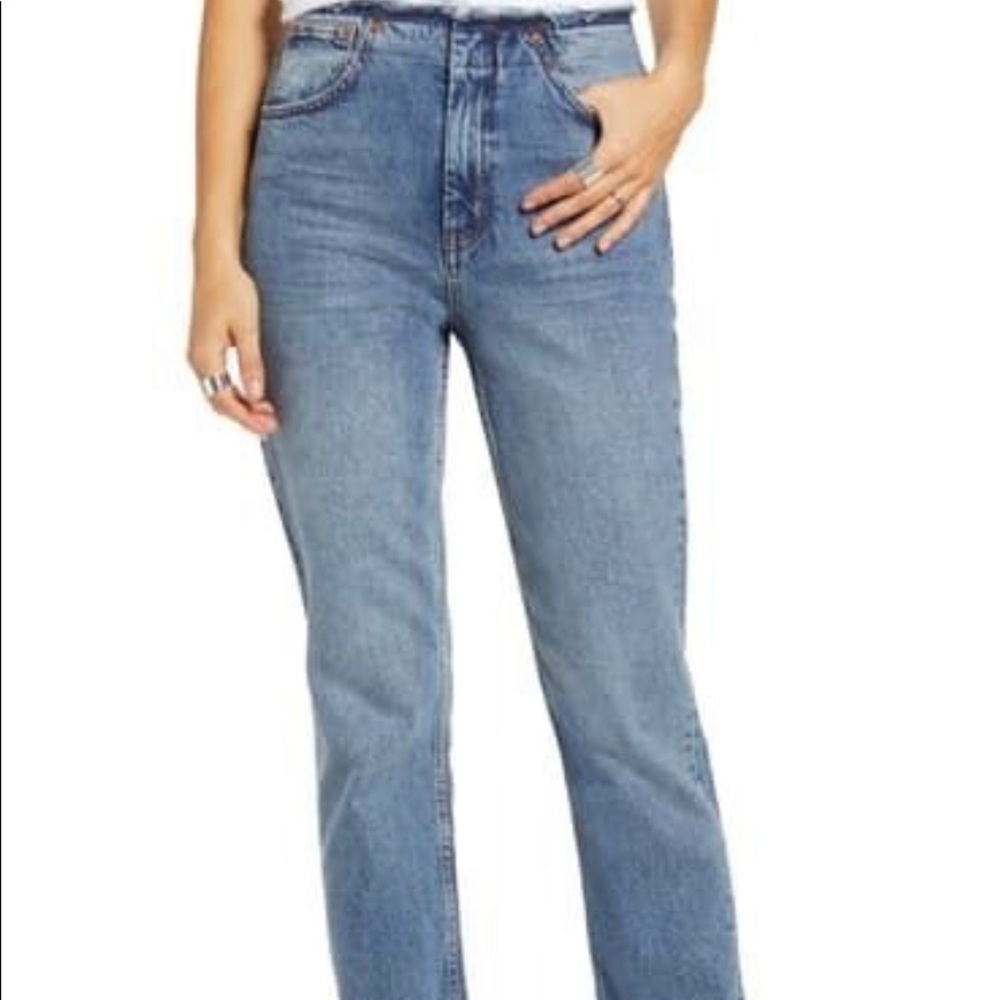 Topshop high-waisted Jeans